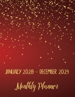 January 2020 - December 2020 Monthly Planner: JAN 2020-DEC 2020 One Year Daily Weekly Calendar 12 Month Appointment Notebook for To-Do List Agenda Schedule Organizer Logbook Student or Teacher Action  1702720233 Book Cover