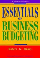 Essentials of Business Budgeting (Worksmart Series) 0814478360 Book Cover