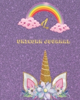 Unicorn Journal L: An activity book for writing and drawing for girls with your favorite character 1691723517 Book Cover