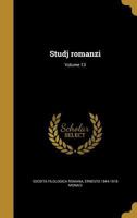 Studj romanzi; Volume 13 1177015110 Book Cover