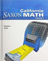 Saxon Math Intermediate 5: Student Edition Vol. 1 2008 1600325491 Book Cover
