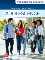 Adolescence 2025 Release, McGraw Hill, Santrock 1265383723 Book Cover