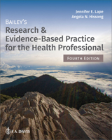 Bailey's Research & Evidence-Based Practice for the Health Professional 1719648689 Book Cover