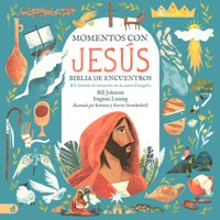 Momentos con Jesús – Biblia de Encuentros (Spanish Edition): 20 Historias de Interacción con los Cuatro Evangelios 0768461294 Book Cover