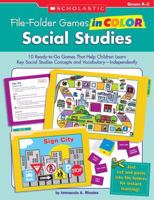 File-Folder Games in Color: Addition  Subtraction: 10 Ready-to-Go Games That Motivate Children to Practice and Strengthen Essential Math Skills—Independently! 0545226090 Book Cover