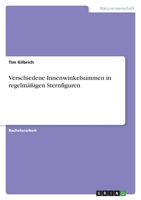 Verschiedene Innenwinkelsummen in regelmäßigen Sternfiguren 3346650952 Book Cover