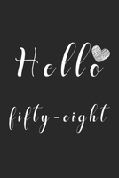 Hello forty-eight: Notebook to Write In for Notes, To Do Lists, College Ruled , Journal,  Funny Birthday Gifts, 48th Birthday, 48 Years Old 1650166869 Book Cover