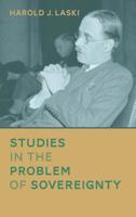 Studies In The Problem Of Sovereignty 161619412X Book Cover