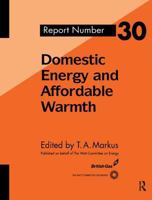 Domestic Energy and Affordable Warmth 0419200908 Book Cover