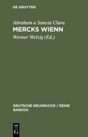 Mercks Wienn. 1680 3484160314 Book Cover