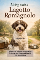 LIVING WITH A LAGOTTO ROMAGNOLO: A Beginner’s Guide to Caring for, Training, and Enjoying Life with This Special Dog B0GGH911QC Book Cover