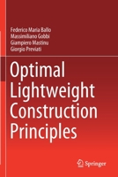 Optimal Lightweight Construction Principles 3030608379 Book Cover