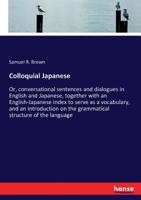 Colloquial Japanese 3337087078 Book Cover