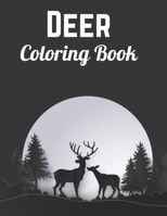 Deer Coloring Book B09T65PF1J Book Cover