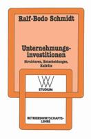 Unternehmungsinvestitionen 3531220713 Book Cover