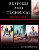 Business and Technical Writing 0757585787 Book Cover