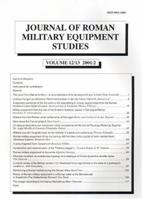 Journal of Roman Military Equipment Studies: Volume 12/13 0953984834 Book Cover