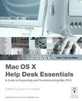 Apple Training Series: Mac OS X Help Desk Essentials (Apple Training) 0321278488 Book Cover