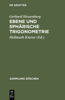 Ebene Und Spharische Trigonometrie 3111002748 Book Cover