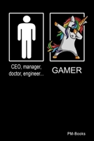 Gamer: Blanko A5 Notizbuch oder Heft f�r Gamer 1691126284 Book Cover