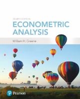Econometric Analysis 0023463902 Book Cover