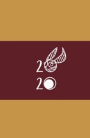 2020: Planner | School of Witchcraft & Wizardry Cover | Agenda Book | Small | Gold 1699696187 Book Cover