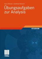 Ubungsaufgaben Zur Analysis 3835100661 Book Cover