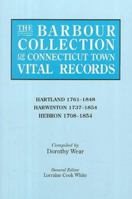 The Barbour Collection of Connecticut Town Vital Records. Volume 17: Haddam 1668-1852, Hamden 1786-1854, Hampton 1786-1851 0806315946 Book Cover