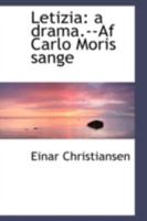 Letizia: A Drama: AF Carlo Moris Sange 0526246928 Book Cover