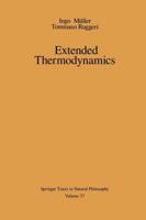 Extended Thermodynamics (Springer Tracts in Natural Philosophy) 1468404490 Book Cover