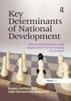 Key Determinants of National Development: Historical Perspectives and Implications for Developing Economies 0367606100 Book Cover
