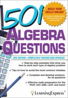 501 Algebra Questions 1576858987 Book Cover