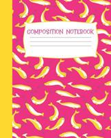 Composition Notebook: Narwhal Themed 120 Page Wide Ruled Workbook for Students 1080045546 Book Cover