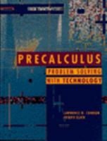 Precalculus: Problem Solving With Technology 067399905X Book Cover