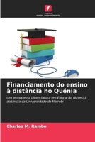 Financiamento do ensino à distância no Quénia (Portuguese Edition) 6208378451 Book Cover