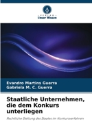 Staatliche Unternehmen, die dem Konkurs unterliegen: Rechtliche Stellung des Staates im Konkursverfahren 6206308715 Book Cover