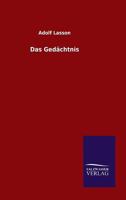 Das Gedachtnis 1144445795 Book Cover