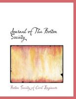 Journal of The Boston Society 1010042548 Book Cover