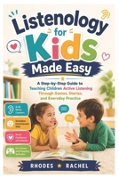 Listenology for Kids Made Easy: A Step-by-Step Guide to Teaching Children Active Listening Through Games, Stories, and Everyday Practice B0HBFGZQQ2 Book Cover