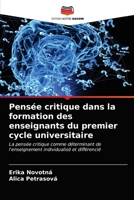 Pensée critique dans la formation des enseignants du premier cycle universitaire: La pensée critique comme déterminant de l'enseignement individualisé et différencié 6203675741 Book Cover