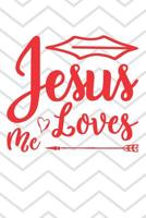 Jesus Loves Me: Bible Verse Notebook (Christian Gifts for Readers of the Bible) 1075036941 Book Cover