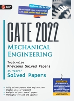 GATE 2022 Mechanical Engineering - 35 Years Topic-wise Previous Solved Papers 939082091X Book Cover