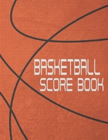 Basketball Score Book: Unique Statistics Record, Game Book Log Book Journal Notebook Diary, Scorekeeper Notepad, Fouls, Scoring, Free Throws, Visitors ... ... 8.5”x 11”, 100 pages. (Basketball Stats) 1679081667 Book Cover