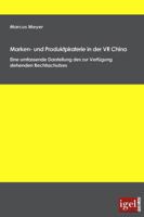 Marken- Und Produktpiraterie in Der VR China 3868150188 Book Cover
