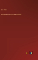 Annette Von Droste-Hulshoff 101907809X Book Cover