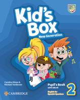 Kid's Box New Generation Level 2 Pupil's Book with eBook English for Spanish Speakers 841322506X Book Cover