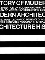 History of Modern Architecture - 2 Vol. Set 026252046X Book Cover