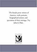 The Female Prose Writers of America 1021809063 Book Cover