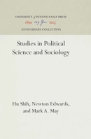 Studies in Political Science and Sociology 1258349574 Book Cover