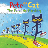 Pete the Cat: The Petes Go Marching 0062304127 Book Cover